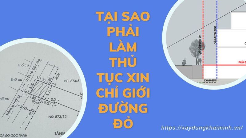 chỉ giới xây dựng trong sổ đổ