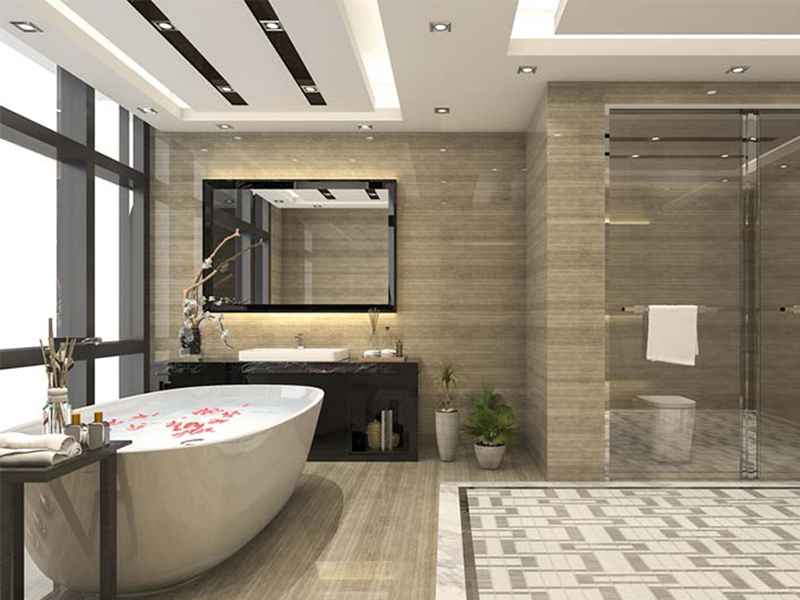 Trang trí nội thất phòng vệ sinh đẹp hiện đại