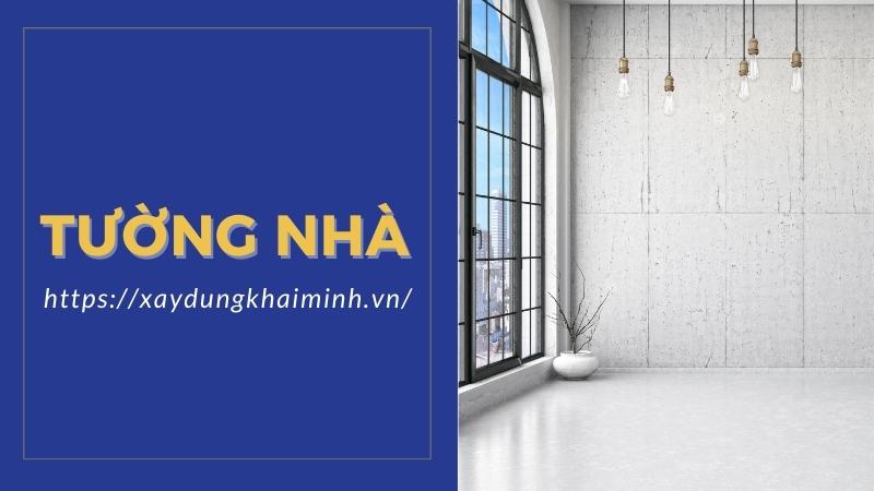 tường nhà