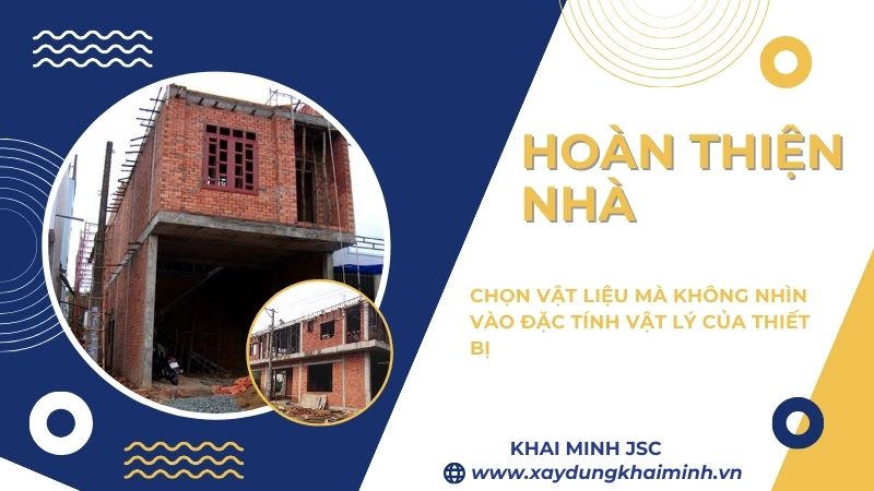 vật liệu hoàn thiện