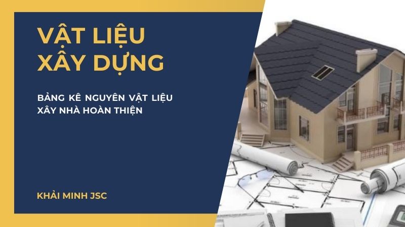 vật liệu xây nhà hiện đại