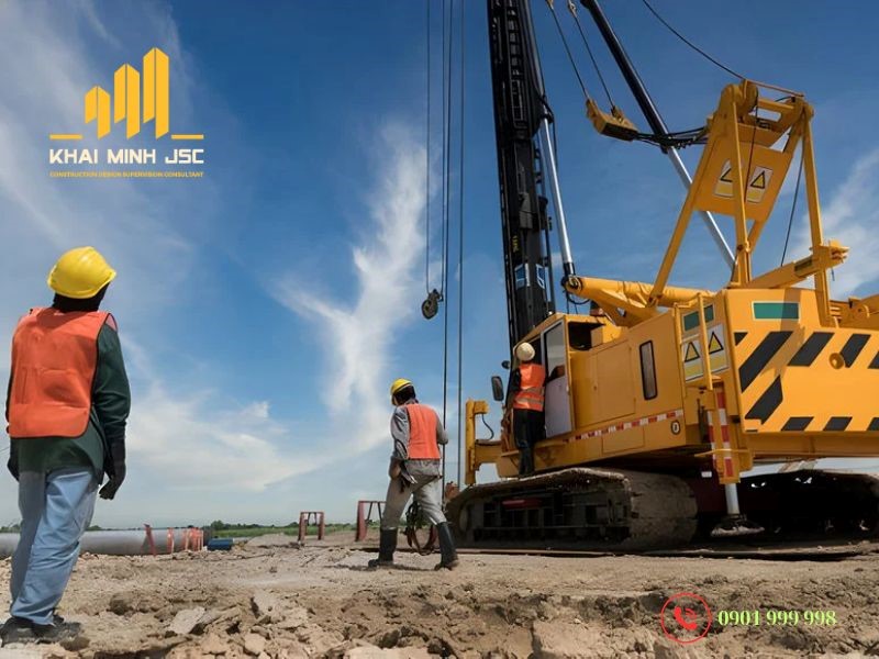 Ứng dụng công nghệ hiện đại khi thi công cọc khoan nhồi cho nhà cao tầng