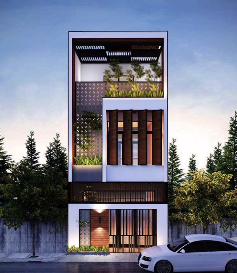 Xây nhà 1 trệt 2 lầu giá bao nhiêu