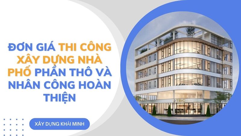 báo giá xây nhà trọn gói