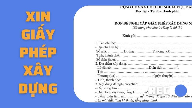 Xin giấy phép xây dựng