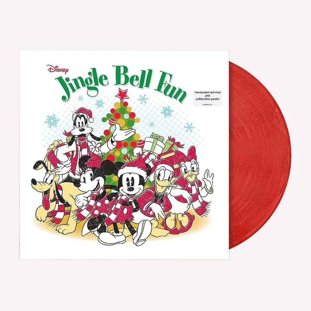 Disney Jingle Bell Fun (Translucent Red Vinyl) – LP Club