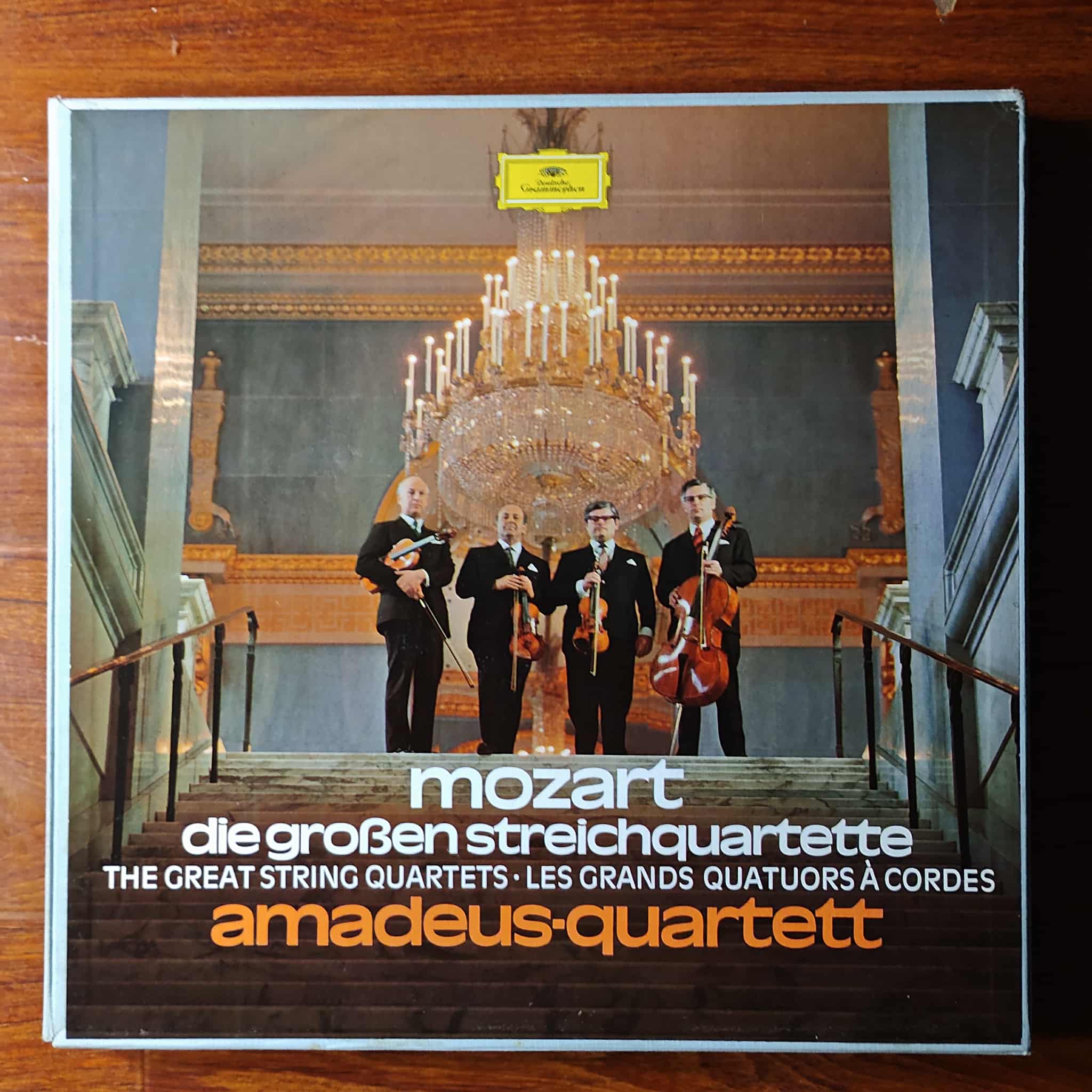 Mozart, Amadeus Quartet – The Great String Quartets – LP Club
