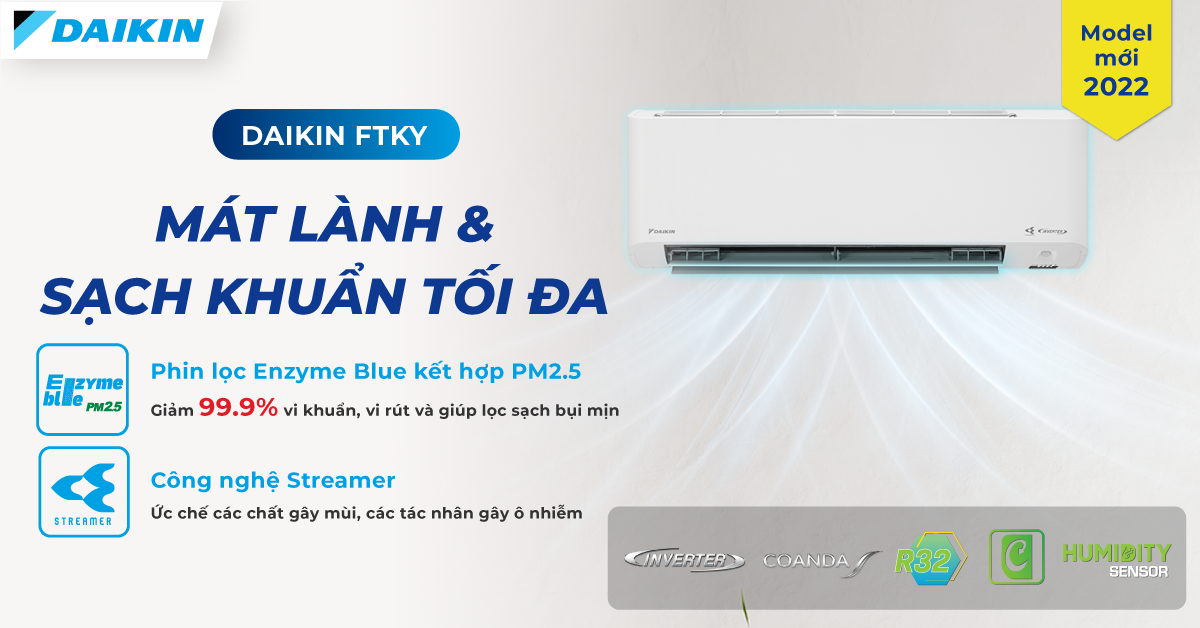 Điều hòa dòng FTKY của Daikin có gì đặc biệt?