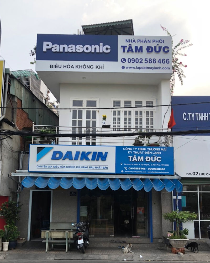 Showroom Điện lạnh Công ty Tâm Đức