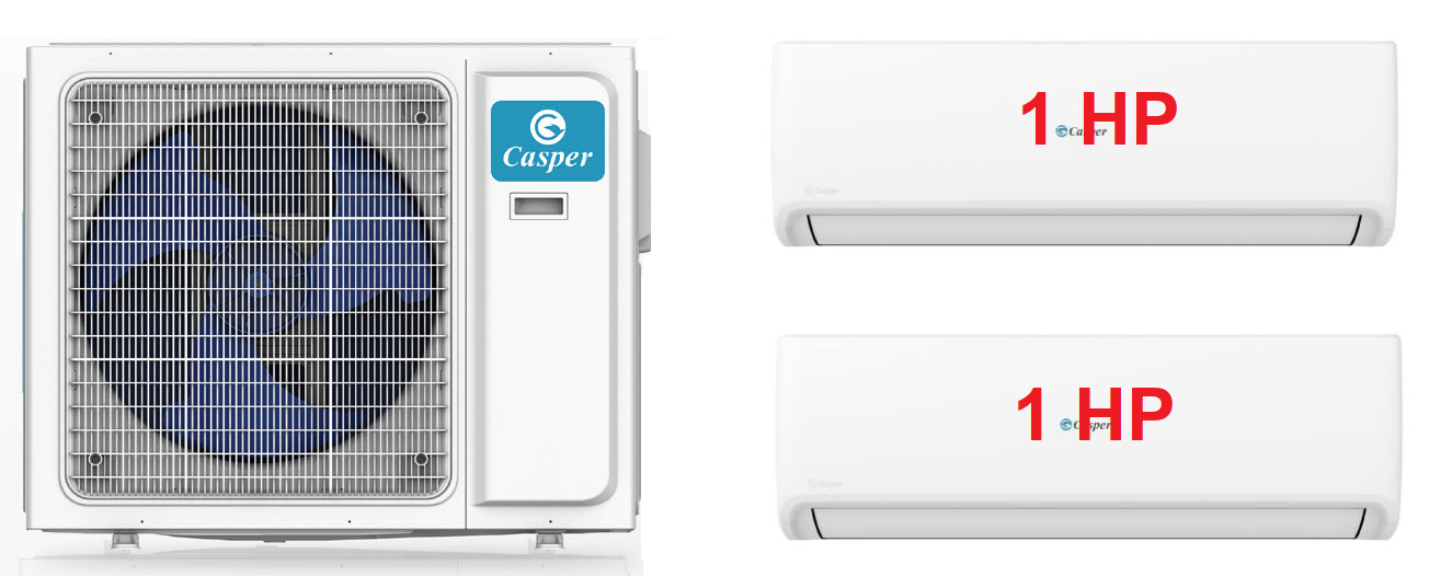 Máy lạnh MULTI Casper dàn lạnh loại treo tường 1.75 HP - Combo 1