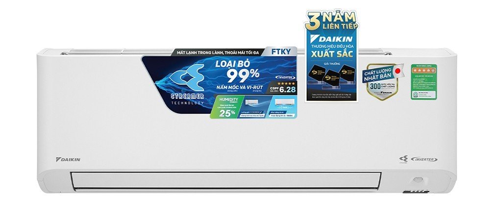 Máy lạnh Daikin Inverter FTKY35WAVMV - 1.5HP