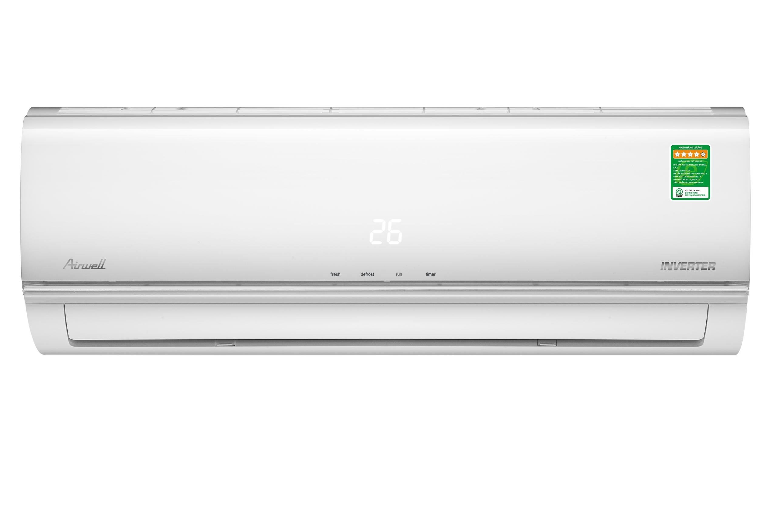 Máy lạnh treo tường Inverter Airwell AW-13ID-1 (1.5HP)