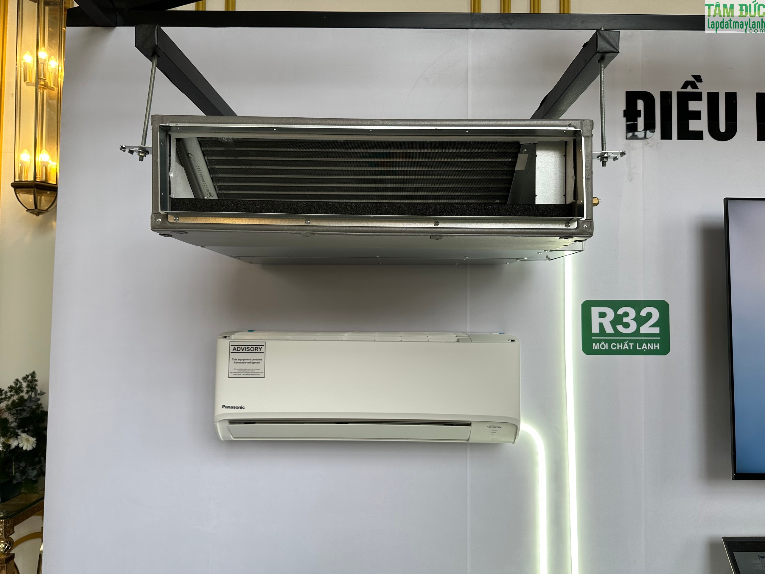 Dàn lạnh âm trần nối ống gió Multi Inverter Panasonic CS-MU12YD3Z (3.5kW) - 1.5HP