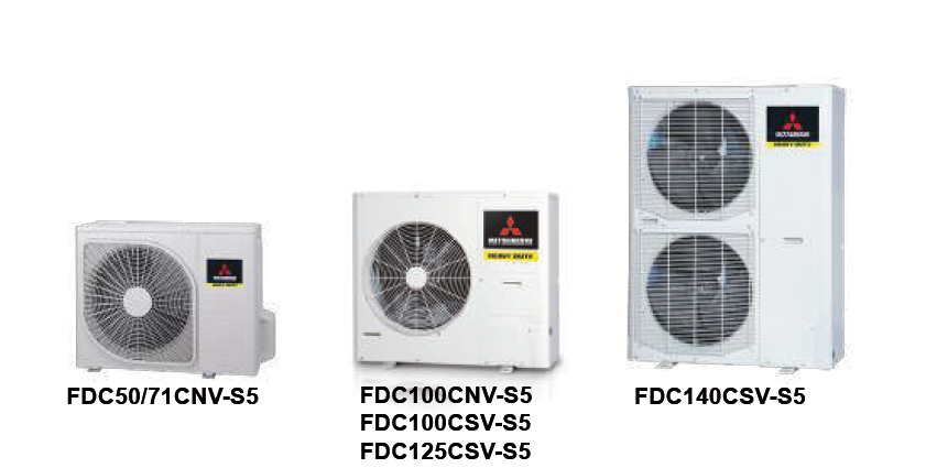 Máy lạnh Giấu trần nối ống gió Mitsubishi Heavy FDUM125CSV-S5 (5.0HP)