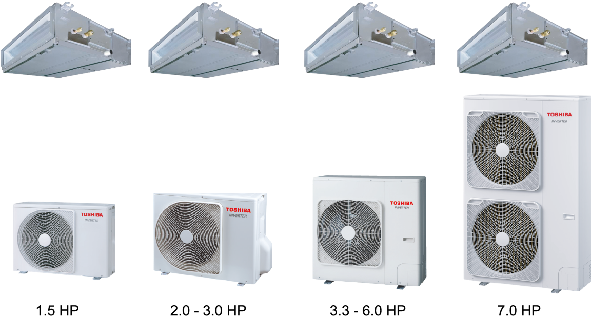 Máy lạnh Âm trần nối ống gió Inverter Toshiba RAV-GE2401BP-V (3.0 HP) - Dòng tiêu chuẩn