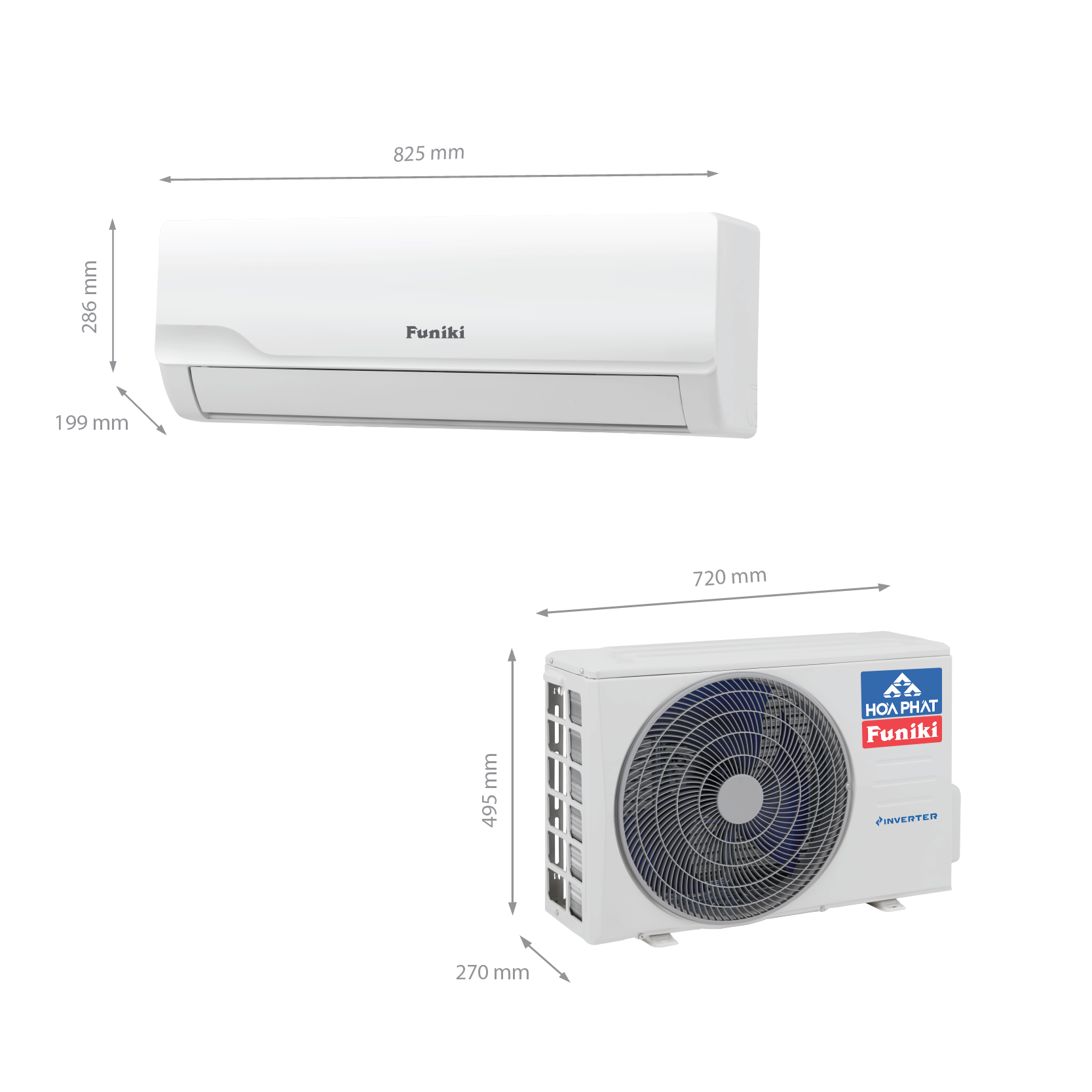 Máy lạnh treo tường Funiki PowerAI Inverter HPIC-09TMU (1.0 HP)