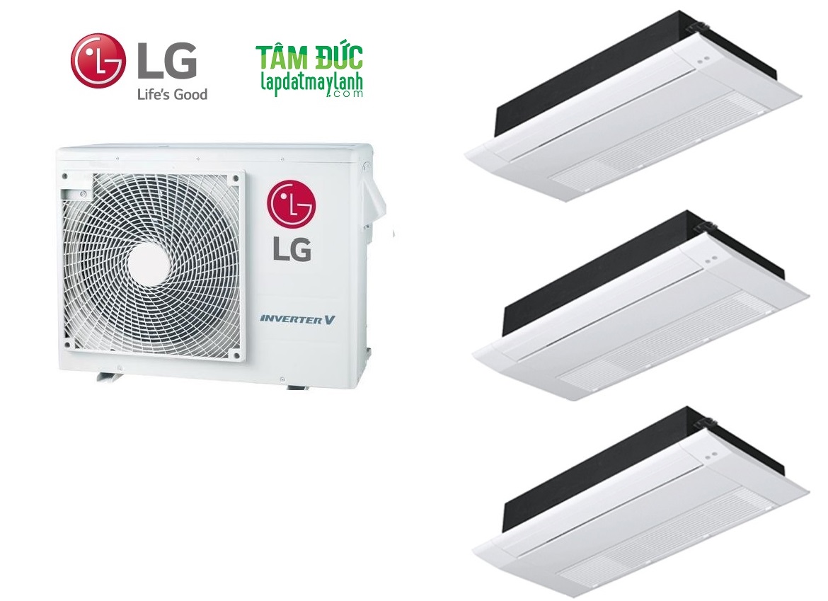 Máy lạnh MULTI LG Âm trần 1 hướng thổi 3.0 HP - Combo 3