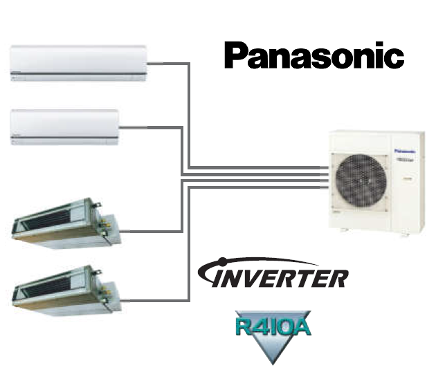 Dàn lạnh Giấu trần nối ống gió Multi Inverter Panasonic CS-MS18SD3H (5.0kW) - 2.0HP