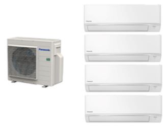 Máy lạnh MULTI Inverter treo tường cao cấp Panasonic 4.0 HP - Combo 3