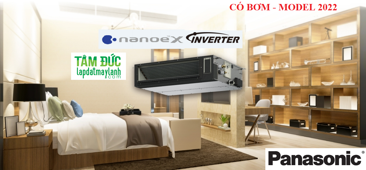 Máy lạnh Âm trần Nối ống gió Panasonic S-1821PF3H/U-18PR1H5 (2.0HP) - Inverter
