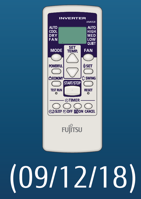 Máy lạnh treo tường Fujitsu Inverter ASAG18CPTA-V - 2.0HP