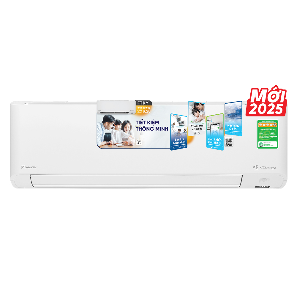 Máy lạnh treo tường Inverter Daikin FTKY50ZVMV (2.0HP)