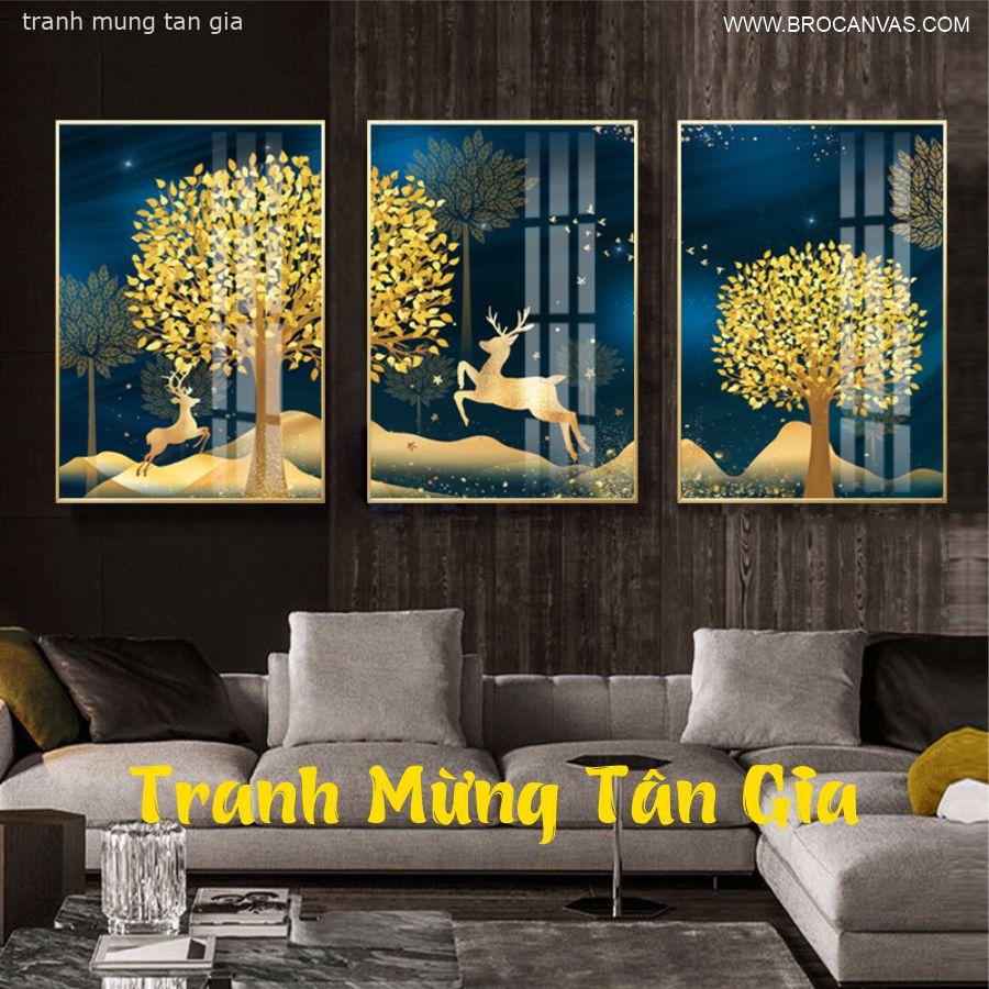 Tranh mừng tân gia - Món quà tuyệt vời và vô cùng ý nghĩa 1 Tranh mừng tân gia ý nghĩa
