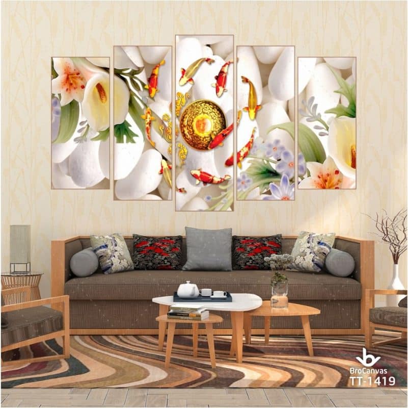 Tranh Cửu Ngư Quần Hội