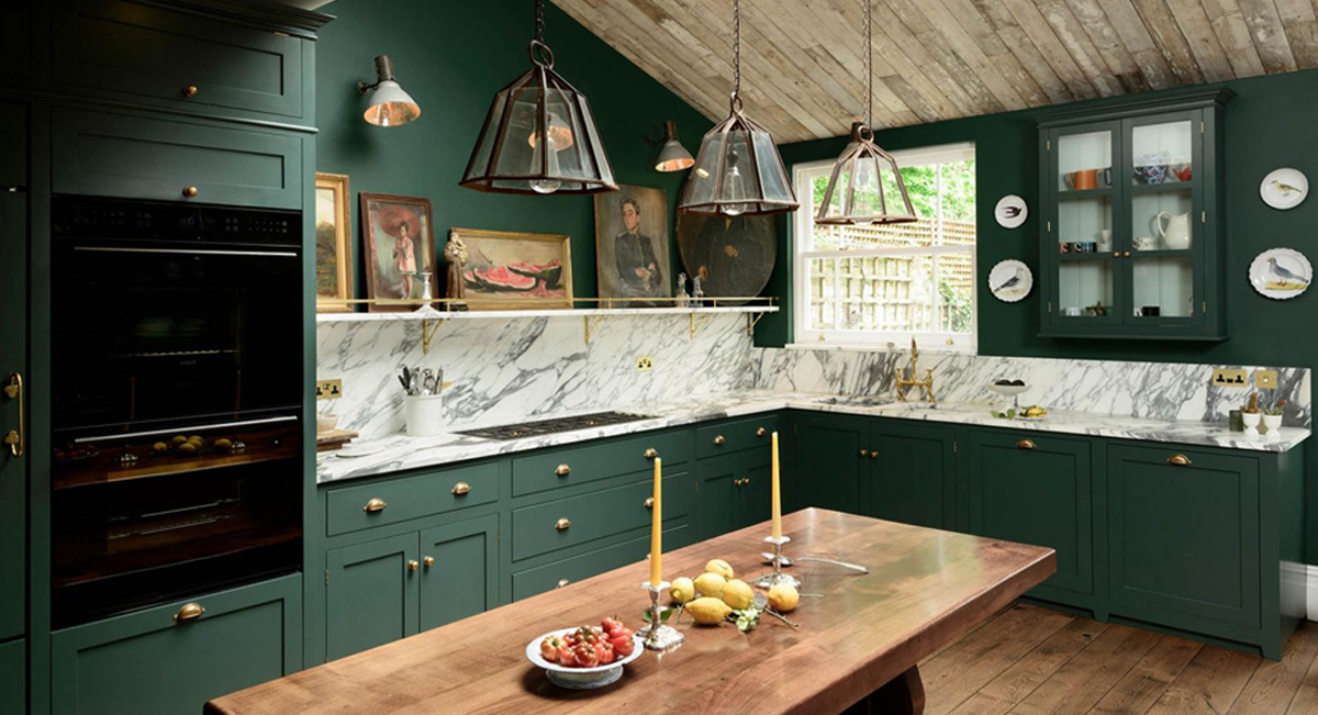 18 xu hướng trang trí nhà ở gia đình dự đoán HOT nhất năm 2020 9 Phong cách thiết kế với hoạ tiết đậm màu