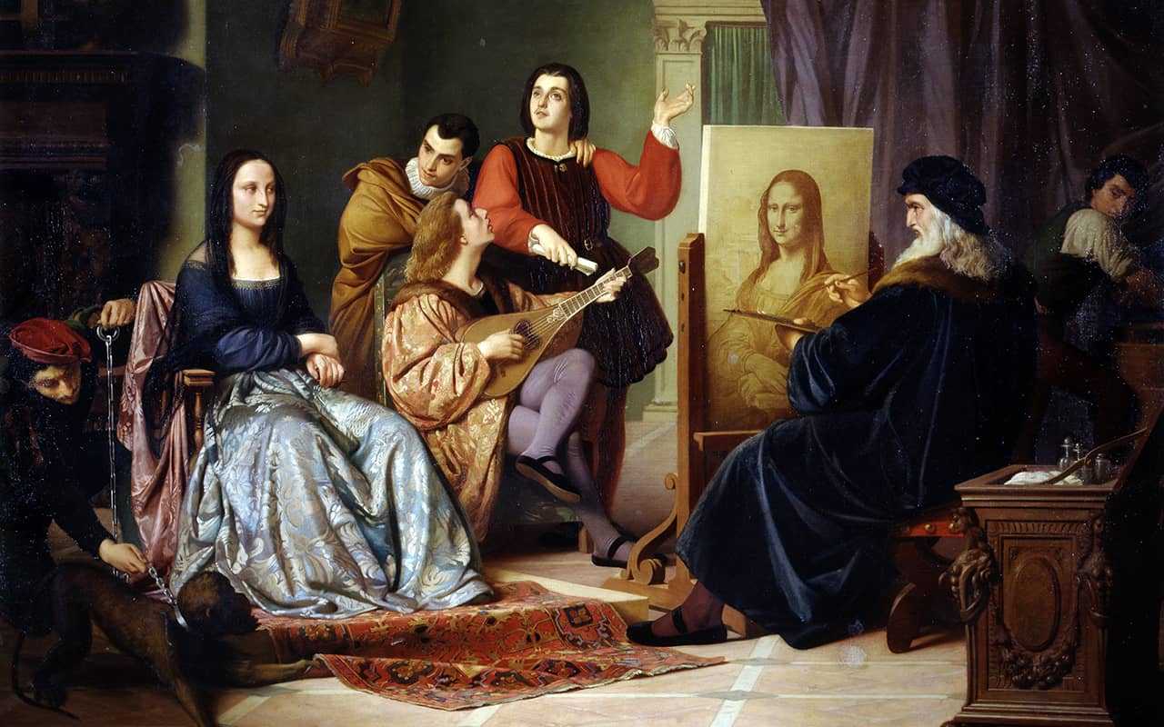 Leonardo da Vinci - Danh họa lừng danh với những tác phẩm ấn tượng Danh họa nổi tiếng mọi thời đại của nước Ý - da Vinci