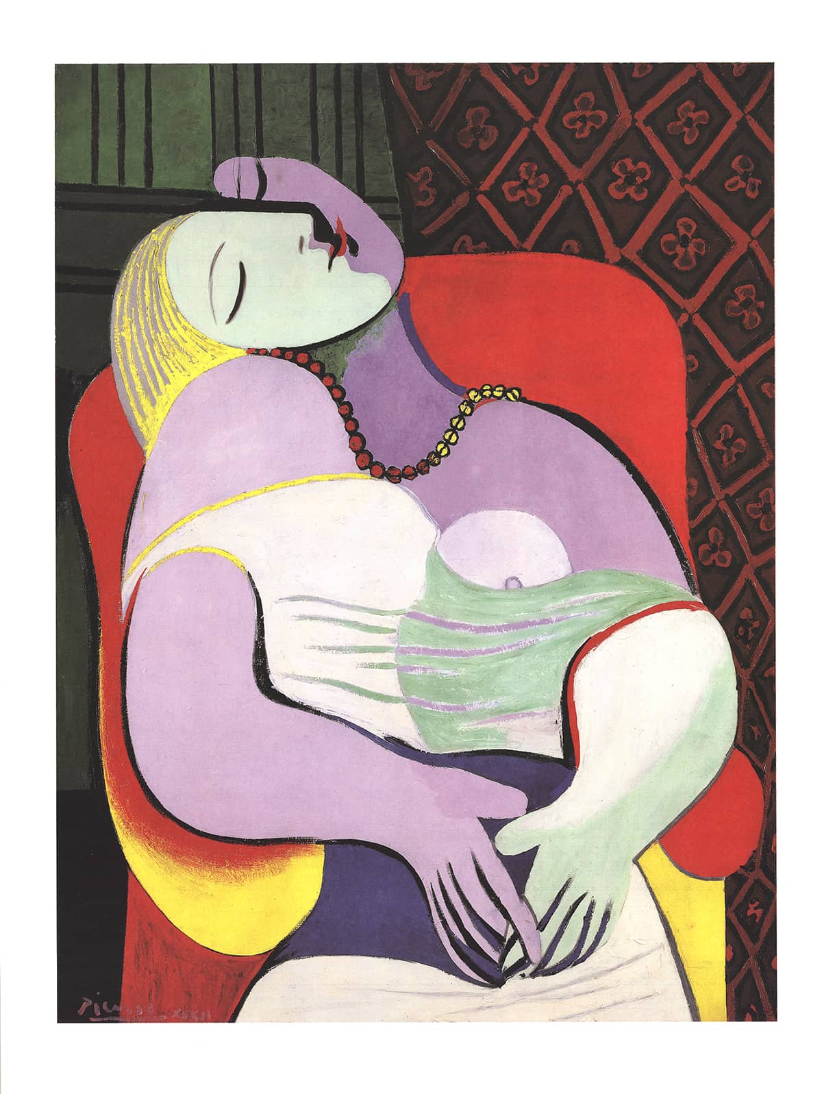 Danh họa Picasso và những tác phẩm đắt giá nhất thế giới 9 Bức tranh "Le Rêve" có giá 156.9 triệu USD