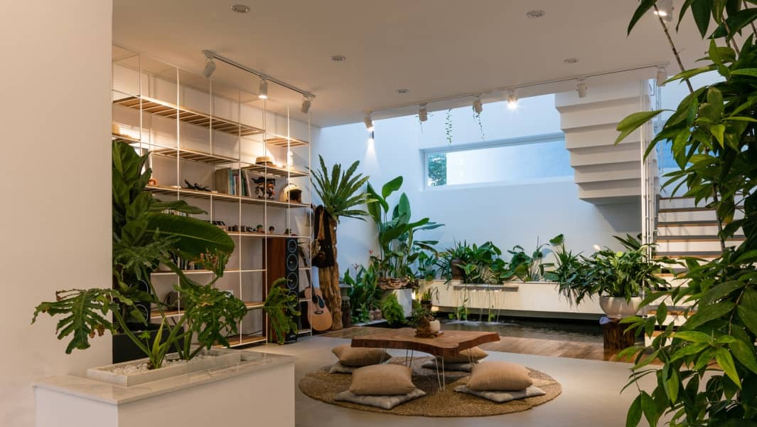 18 xu hướng trang trí nhà ở gia đình dự đoán HOT nhất năm 2020 12 Phong cách biophilic thư giản