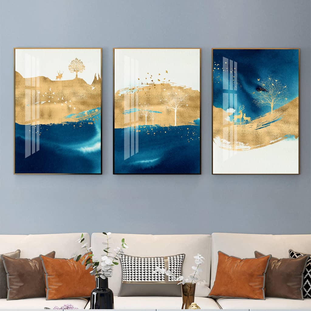 Trang hoàng không gian long lanh hơn cùng tranh canvas TPHCM 1 Tranh canvas rất bền màu
