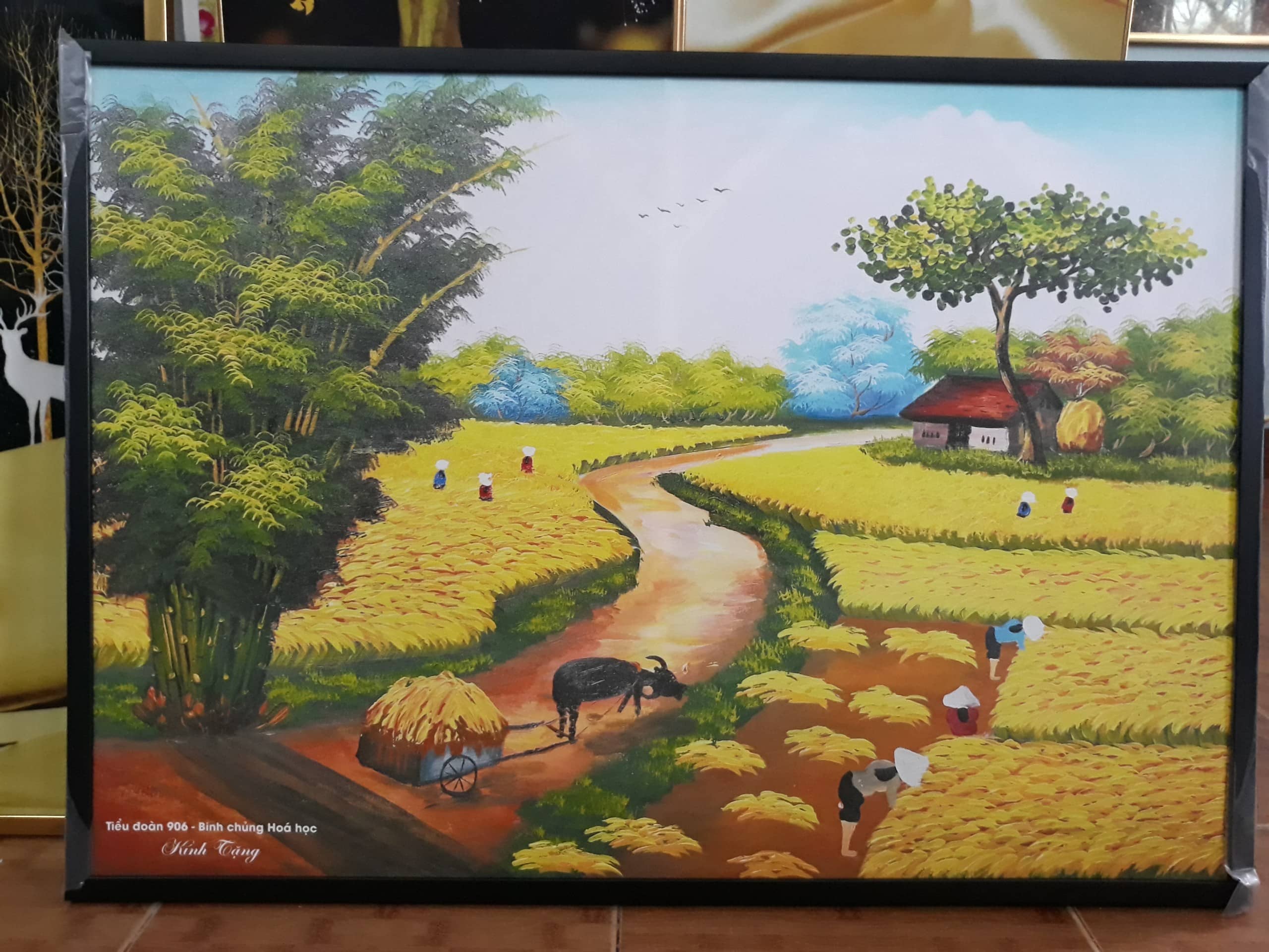 Công nghệ in UV tranh canvas chất lượng cao uy tín toàn quốc 2 Dòng Tranh In Theo Công Nghệ In Uv