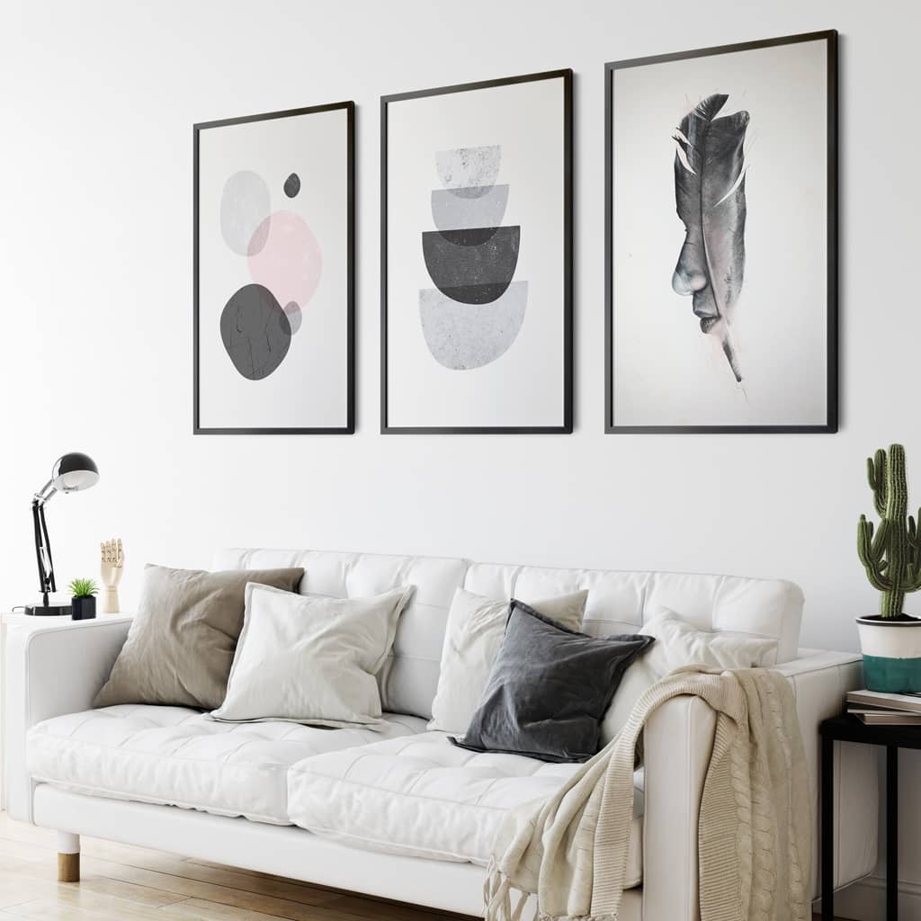 Tranh Canvas là gì? Giải đáp tất tần tật về dòng tranh này 15 Tranh Canvas Scandinavian đơn giản, tinh tế