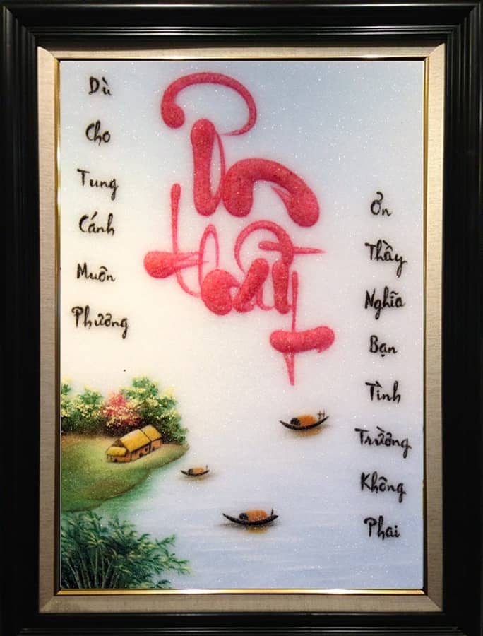 Tặng tranh 20-11 - Món quà ý nghĩa ngày hiến chương nhà giáo Tranh 20-11