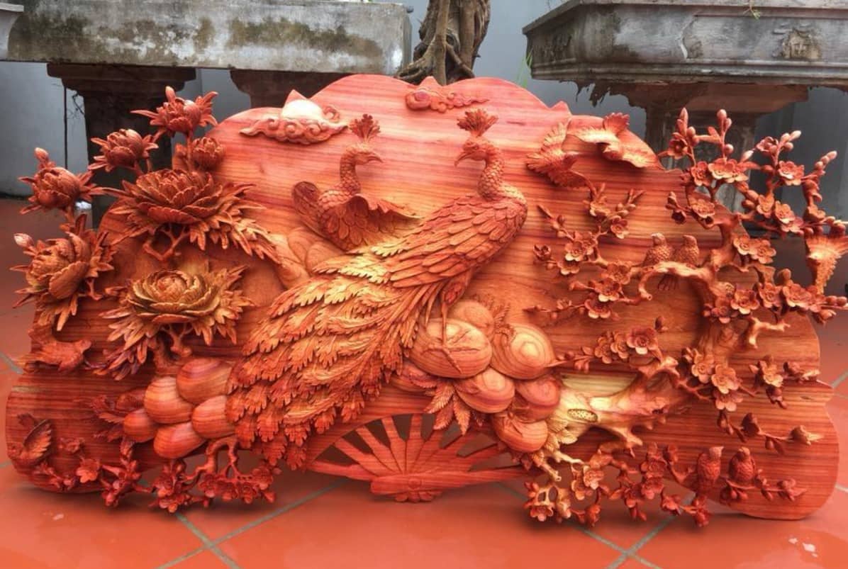 Tranh khắc gỗ là dòng tranh mang nét truyền thống của người Á Đông 1 Tranh khắc gỗ là dòng tranh phổ biến tại các nước Đông Á, có nguồn gốc từ Trung Quốc