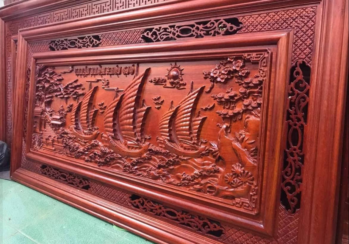 Tranh khắc gỗ là dòng tranh mang nét truyền thống của người Á Đông 4 Tranh khắc gỗ là dòng tranh mang nét truyền thống của người Á Đông 1
