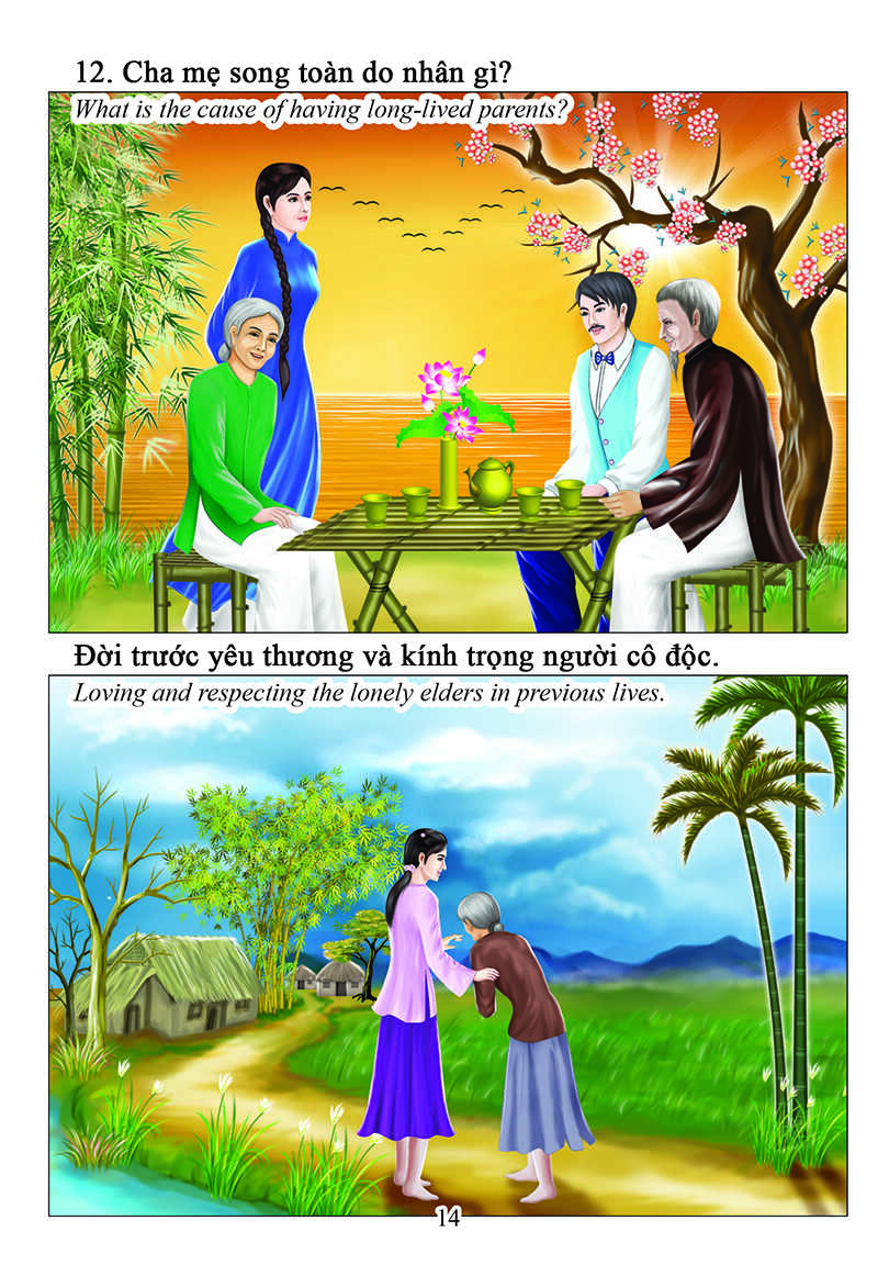 Tìm hiểu về dòng tranh nhân quả và ý nghĩa sâu sắc của nó Tranh nhân quả