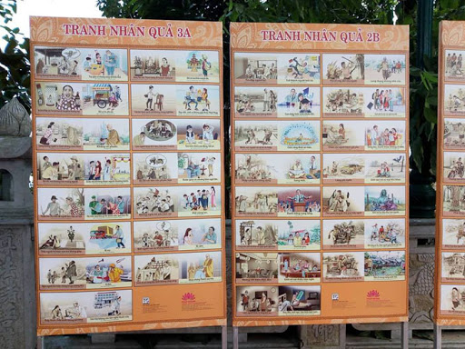 Tìm hiểu về dòng tranh nhân quả và ý nghĩa sâu sắc của nó Tranh nhân quả