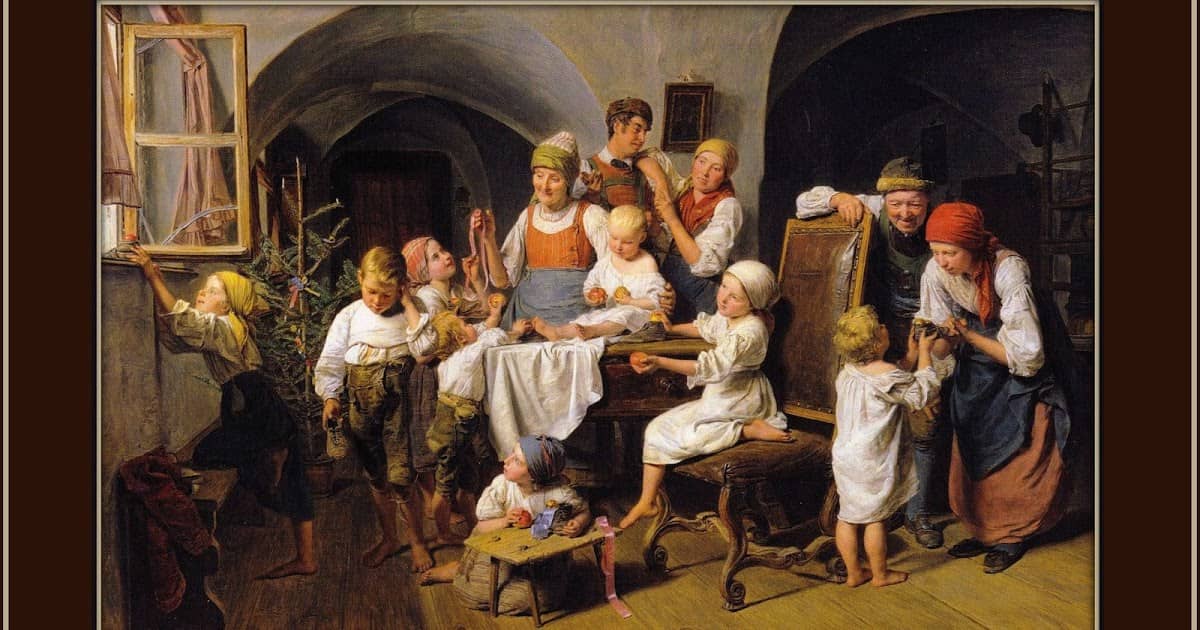 Những bức tranh Noel đẹp và có sức lan tỏa mạnh mẽ nhất hiện nay Tranh noel