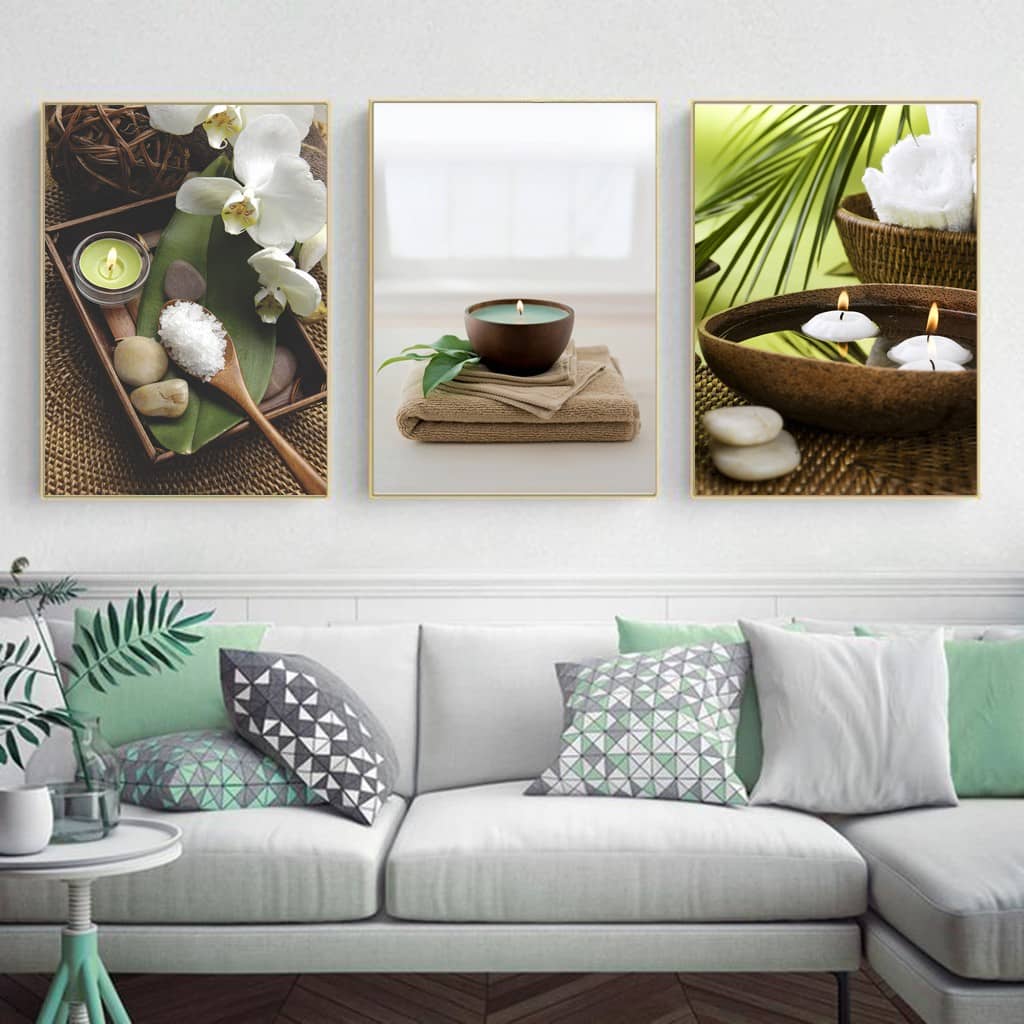 Tiết lộ cách chọn tranh treo spa tại Đà Nẵng chuẩn nhất 1 Lựa chọn kích thước tranh phù hợp với không gian