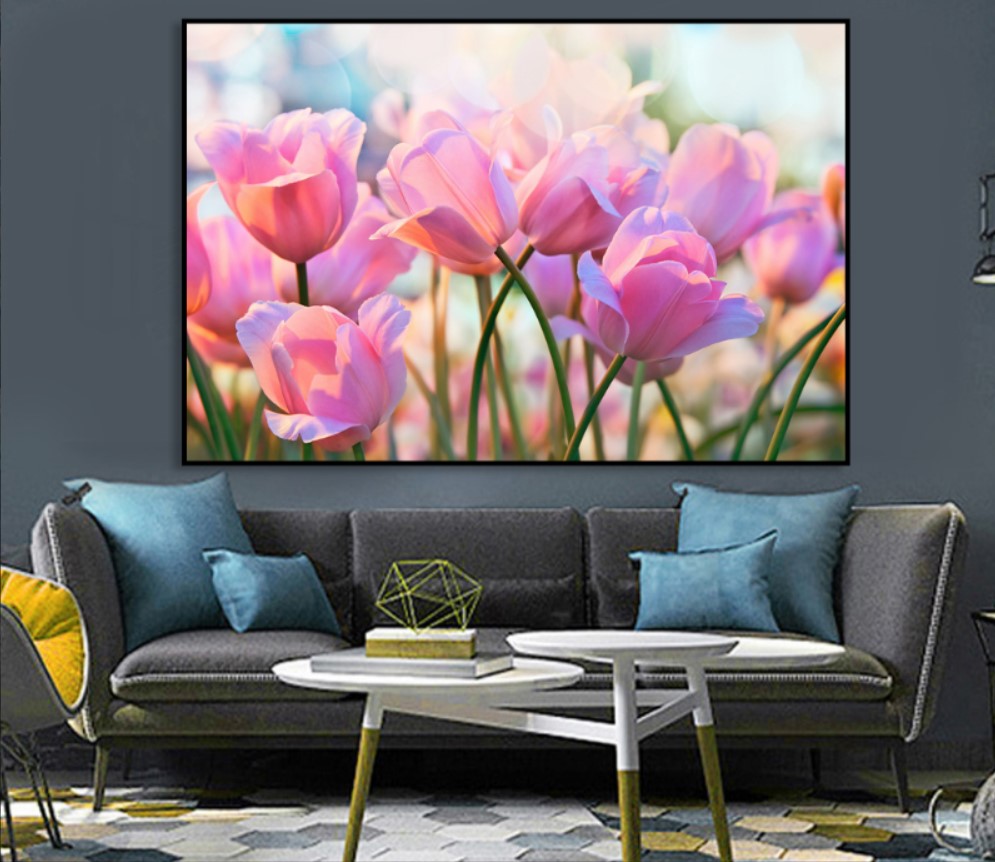 Top 5 showroom tranh canvas Nha Trang đẹp 10 Tranh hoa tulip được chọn là tranh ưa chuộng nhất