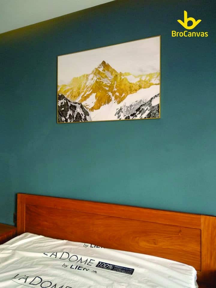 Hướng dẫn làm tranh canvas Tùy từng bức tranh mọi người chọn vị trí treo tranh cho phù hợp