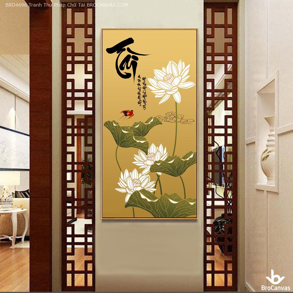 Tìm hiểu ý nghĩa của 1 số chủ đề tranh mừng khai trương được ưa chuộng 5 Tranh Thư Pháp cũng rất được ưa chuộng làm quà khai trương