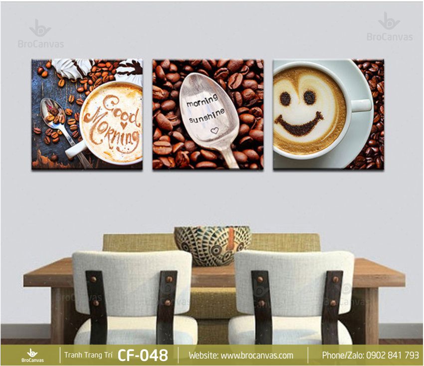 Mẫu Tranh Trang trí Typography đẹp cho Không gian Cafe 9 Tranh treo tường nghệ thuật chữ đẹp tại Đà Nẵng