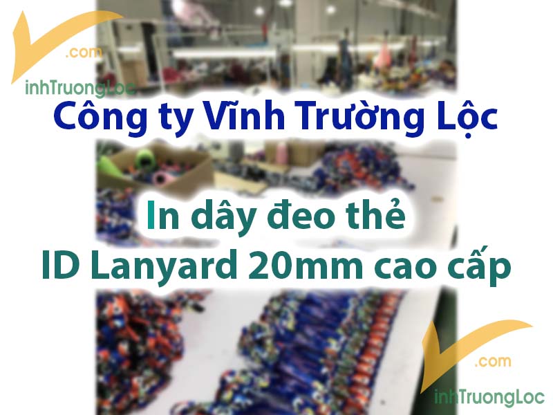 IN ID LANYARD CAO CẤP TẠI HCM