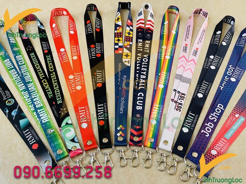 Dây đeo thẻ sinh viên Rmit University Lanyard collection