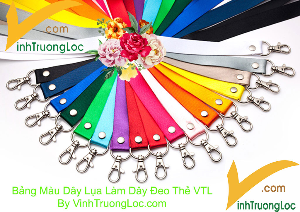 Bảng Màu Dây Đeo Thẻ