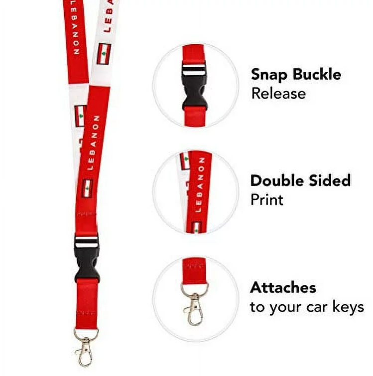 Mẫu Dây đeo in hình cờ các quốc gia trung đông